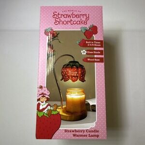 New‎ In The Box *Viral* Strawberry Shortcake Candle Warmer Lamp Built In Timer